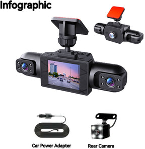 VistaDash – Full-View Car Dashcam System