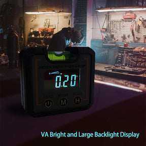 AnglePro – 0–360° Digital Angle Finder Level Tool