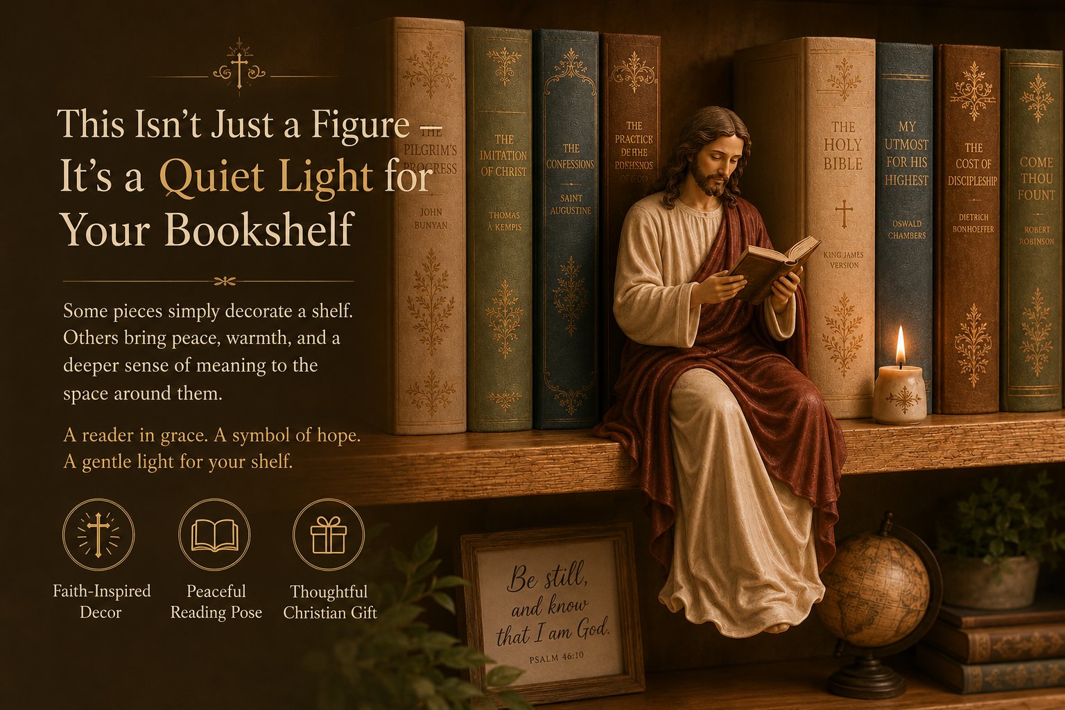 ScriptureRest - Jesus Reading Décor