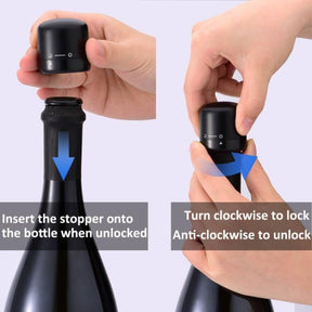 SealEase – Leakproof Silicone Bottle Stopper
