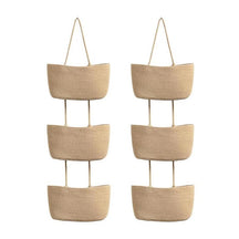 OrganizePro – Decorative 3-Tier Hanging Organizer Bag