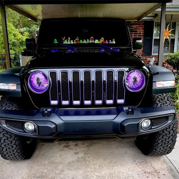 DriveCore – Monster Eye Headlight Decals