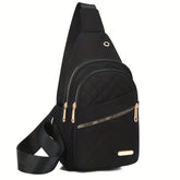 LuxeCarry – Minimalist Solid Color Crossbody Bag