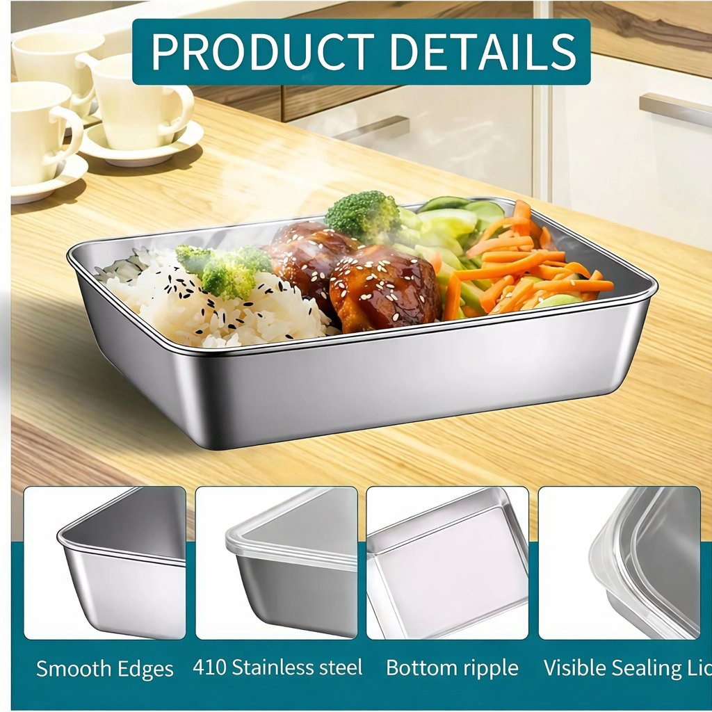 EcoSeal – Freshness Lock Stainless Steel Containers