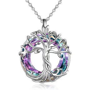 CelestiaTree – Elegant Mother’s Day Crystal Necklace