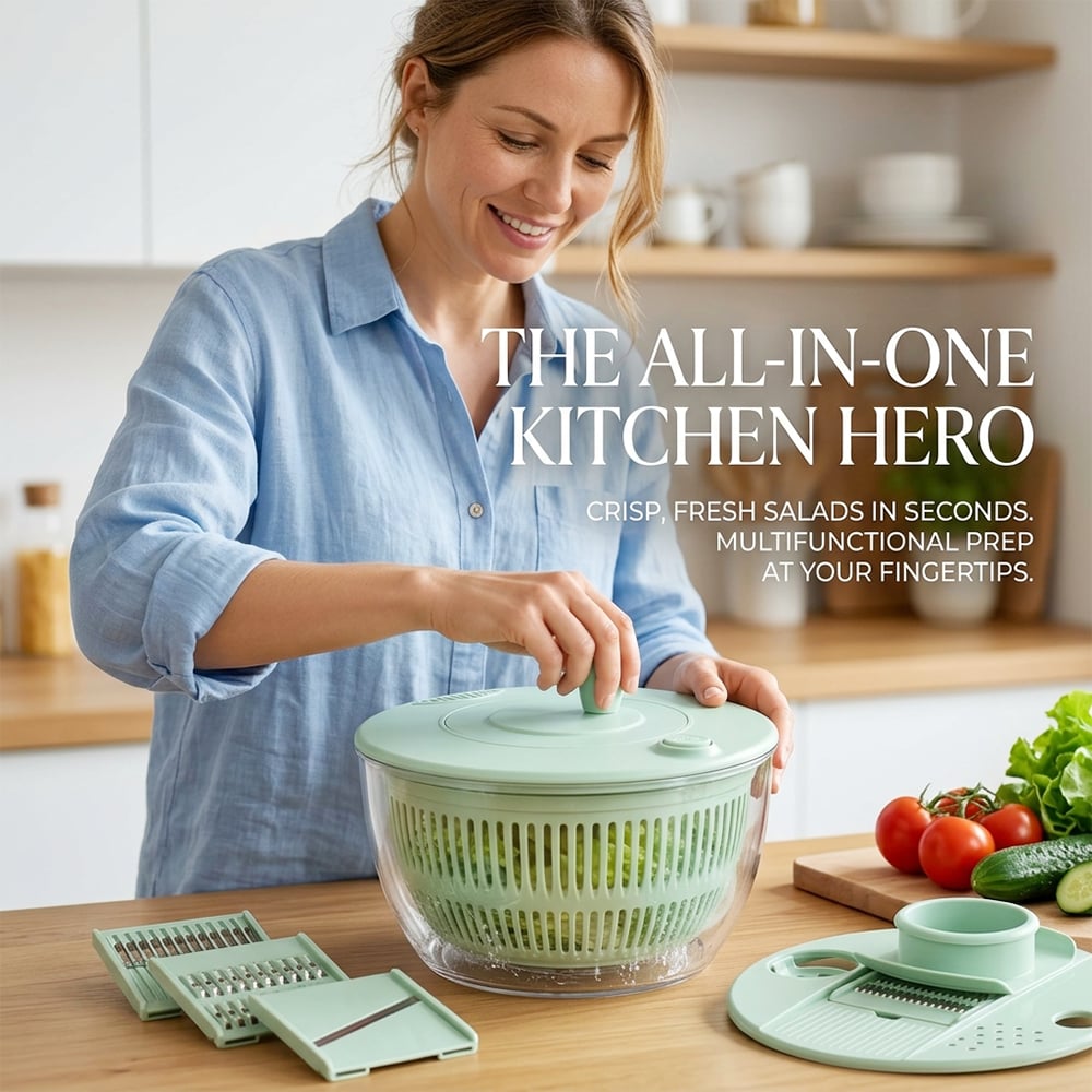 PrepMaster – All-in-One Salad Chopper Tool