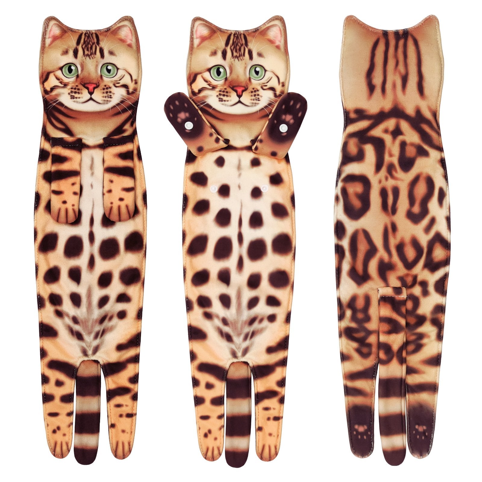 PurrSoft – Cute Cat Microfiber Hand Towel