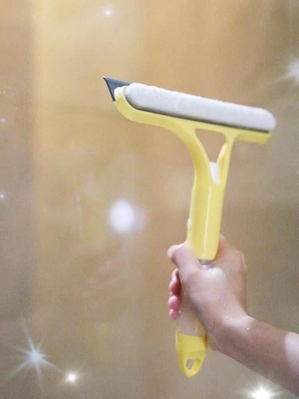 SprayShine | 3-in-1 Window Cleaning Tool with Scraper & Squeegee