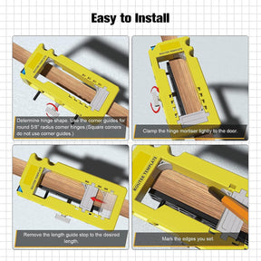 DoorFit ProJig – Hinge Installation Template