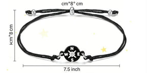 Pathway Promise – Compass Graduation Bracelet
