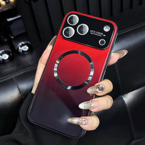 VistaVibe – Aesthetic Gradient Glass Armor Case