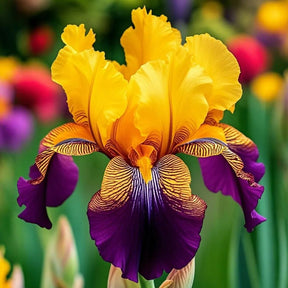 BloomAura – Exotic Tall Bearded Iris Flower