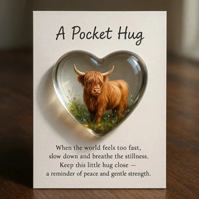 HugMoo – Highland Cow Pocket Hug