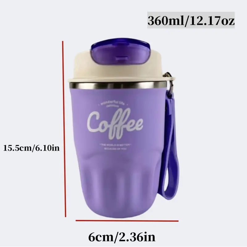 SipGuard – Portable Temperature Lock Coffee Flask