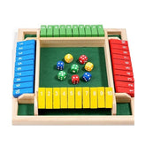 NumberLogic – Shut the Box Wooden Game