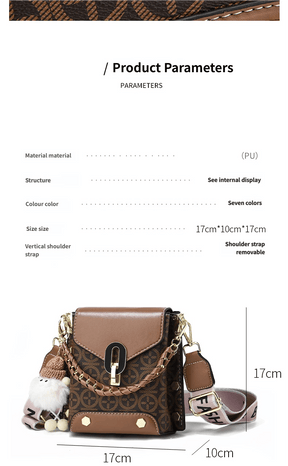 UrbanLuxe – Fashion Chain Handle Bag