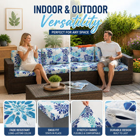 PatioLuxe – Stretch Seat Cushion Cover