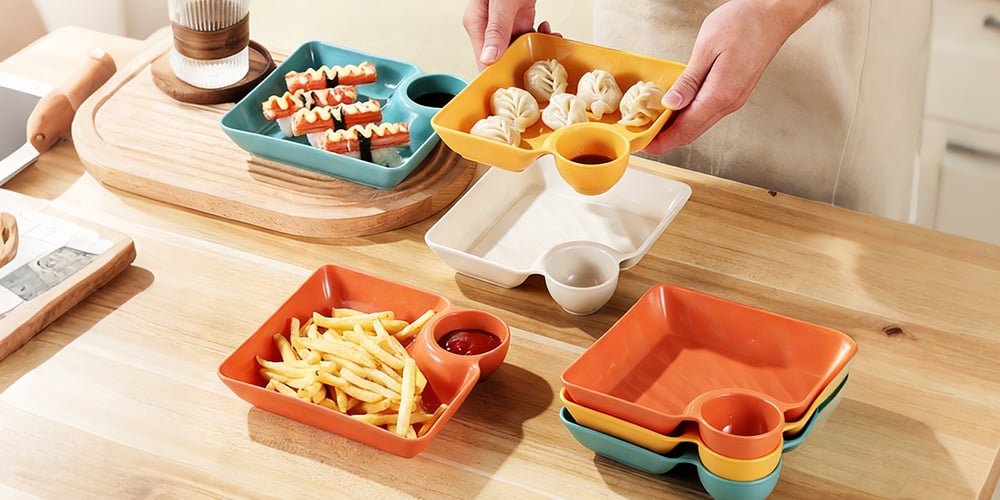 DipMate – Smart Sauce Separated Plate