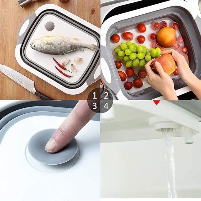🔥🌡️Last Day Promotion 49% Off🍗🥗BBQ & Meal Prep Tub | Collapsible Prep Tub🍖🏕️
