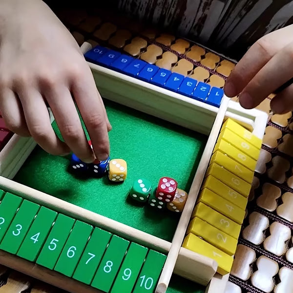 NumberLogic – Shut the Box Wooden Game