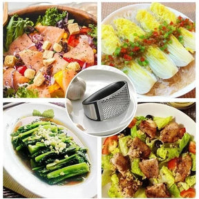 CrushCraft – Stainless Steel Garlic Mincer