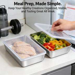 EcoSeal – Freshness Lock Stainless Steel Containers
