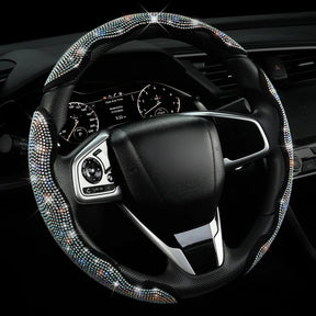 LuxiDrive – Crystal Studded Steering Wheel Cover
