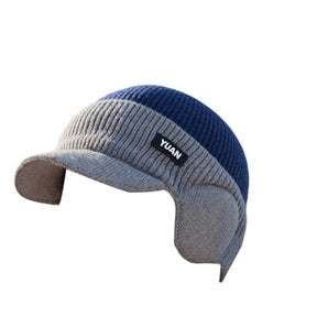 FrostFlex - Stretch Fit Windproof Winter Hat with Visor