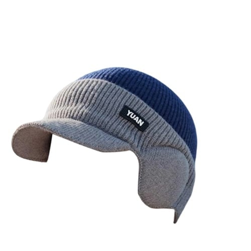 FrostFlex - Stretch Fit Windproof Winter Hat with Visor