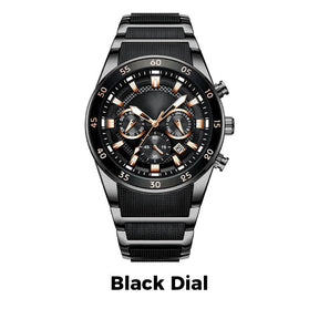 TimeForge – Rugged Men’s Multifunction Watch