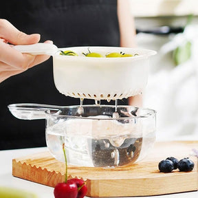 FreshFlow – Dual Layer Kitchen Draining Basket