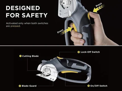 SwiftCut – Rechargeable Electric Scissor