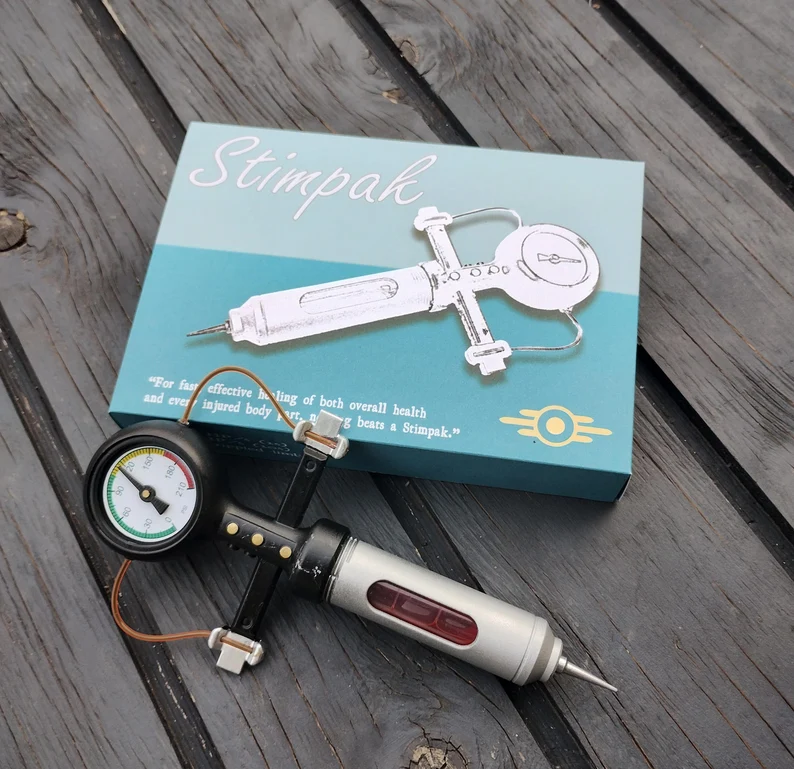 VaultAid – Stimpak Fallout Collectible