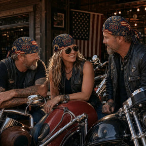 RideRogue – Pirate Cycling Headwrap for Bikers