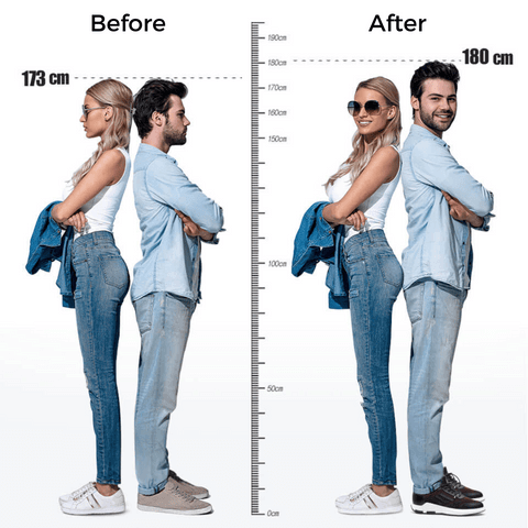 SkyRise – Invisible Height Lifting Shoe Insoles