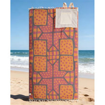 CoastCarry – Sand-Resistant Towel Backpack for Beach Days