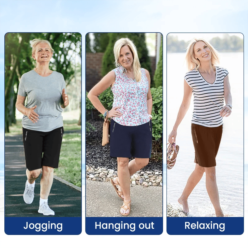 CoolStride – Breathable Ice Silk Stretch Shorts