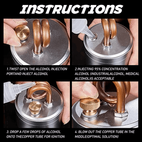 CampBlaze - Lightweight Alcohol Burner