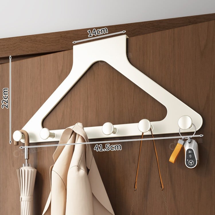 ClutterFree – Space-Saving Door Hanger Organizer