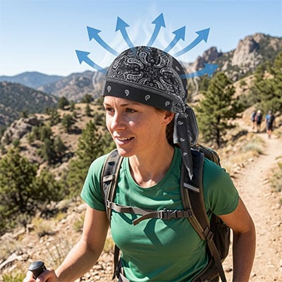 SweatShield – Performance Cycling Cap