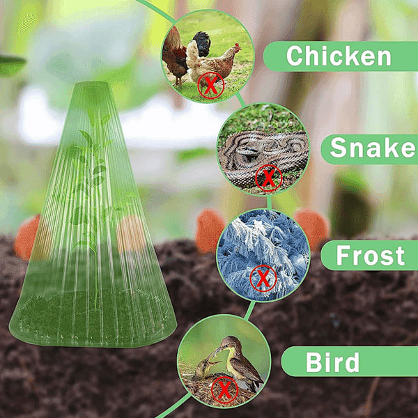 EcoBloom – Reusable Greenhouse Plant Covers