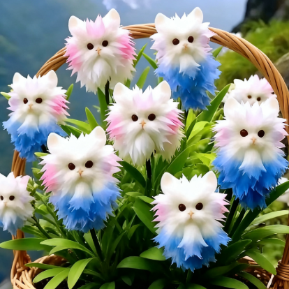 🔥 Enchant Your Garden! Magical Plants! Cat's Eye Dazzling Seeds !🌸✨