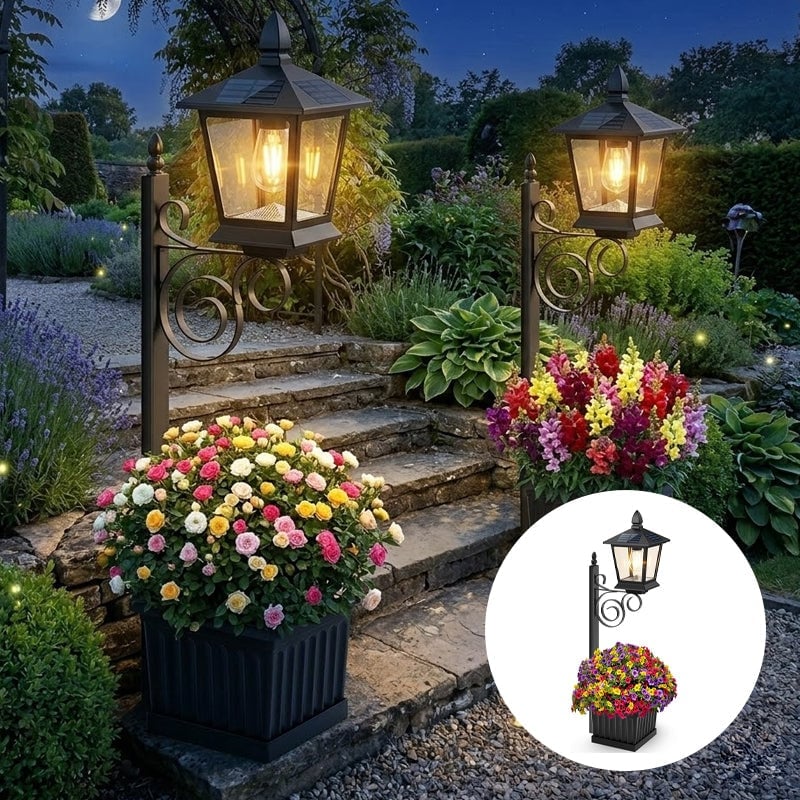 VistaPoint – Dual-Purpose Solar Lamp Post