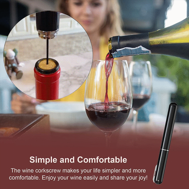 AirPop Pro – Air Pressure Wine Corkscrew