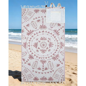 CoastCarry – Sand-Resistant Towel Backpack for Beach Days