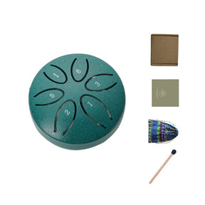 NatureBeat – Outdoor Steel Rain Drum with Finger Picks