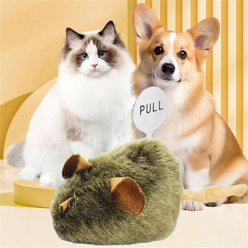 WhiskerJoy – Ultra-Realistic Squeaky Mouse Cat Toy