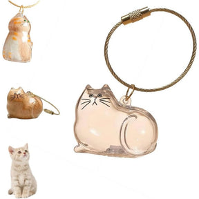 PawMemory – Cat Memorial Keychain Set