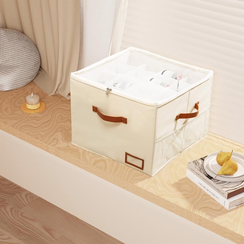 ShoeNest – Foldable Fabric Shoe Organizer Boxes