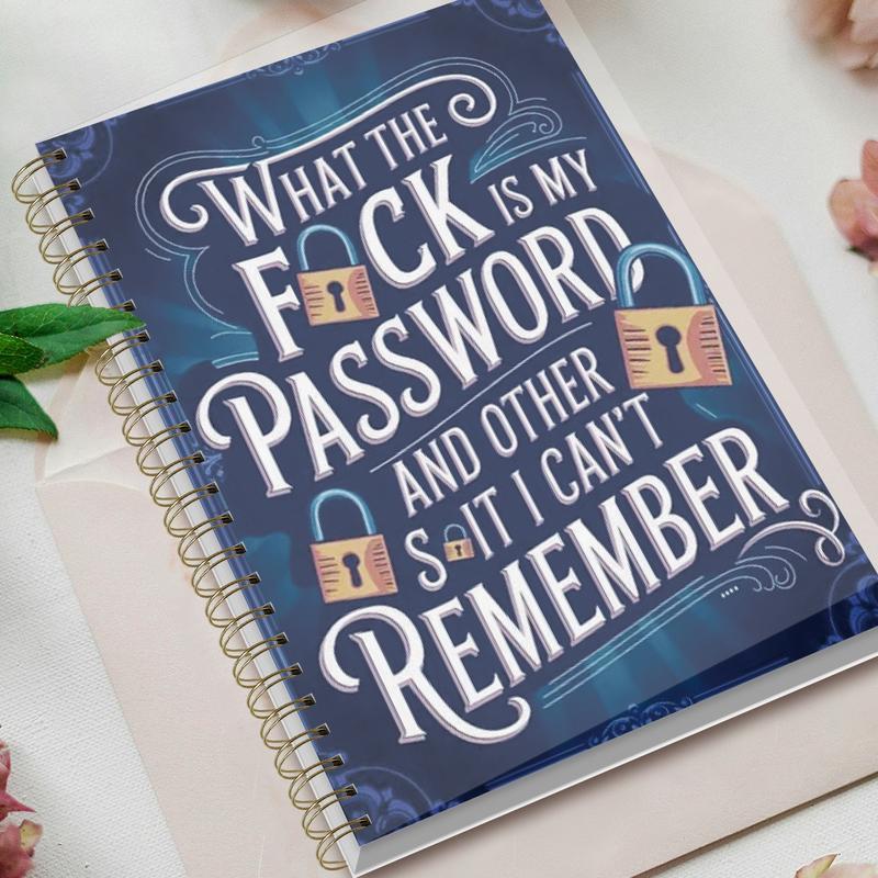 KeyMemo – Humorous Password Keeper Book